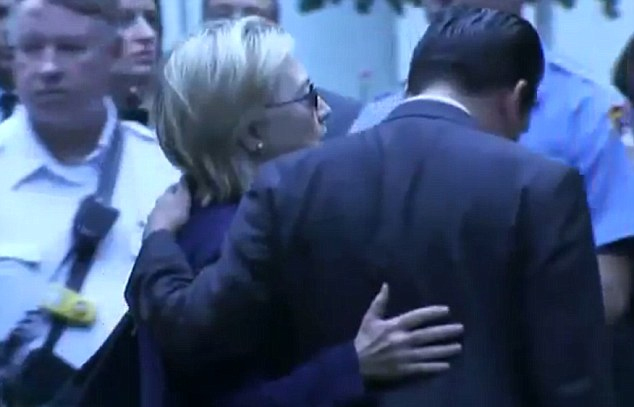  Hillary Clinton almost collapsed during a 9/11 memorial