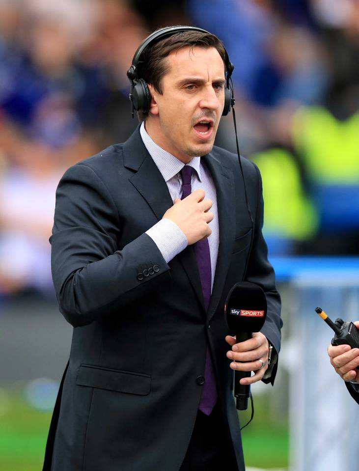 Gary Neville is angry reports are coming from the United dressing room