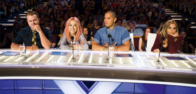  The singer starred on the judging panel of The X Factor New Zealand