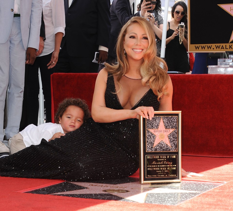  Was Mariah aware her son Moroccan was pretending to sleep on her?