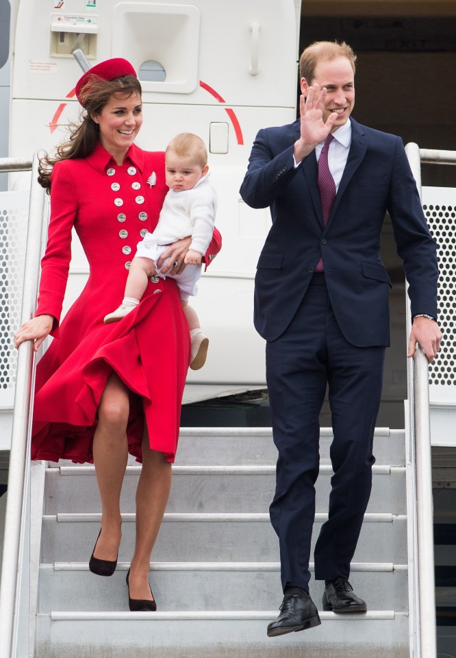  Prince George had an adorably grumpy face when he was a baby