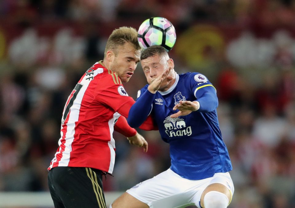 Ross Barkley was subbed at half-time during Everton's win over Sunderland