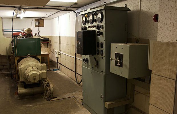  Defence ... Russians have been building more nuclear bunkers, like this Ullenwood Camp near Cheltenham, than we have