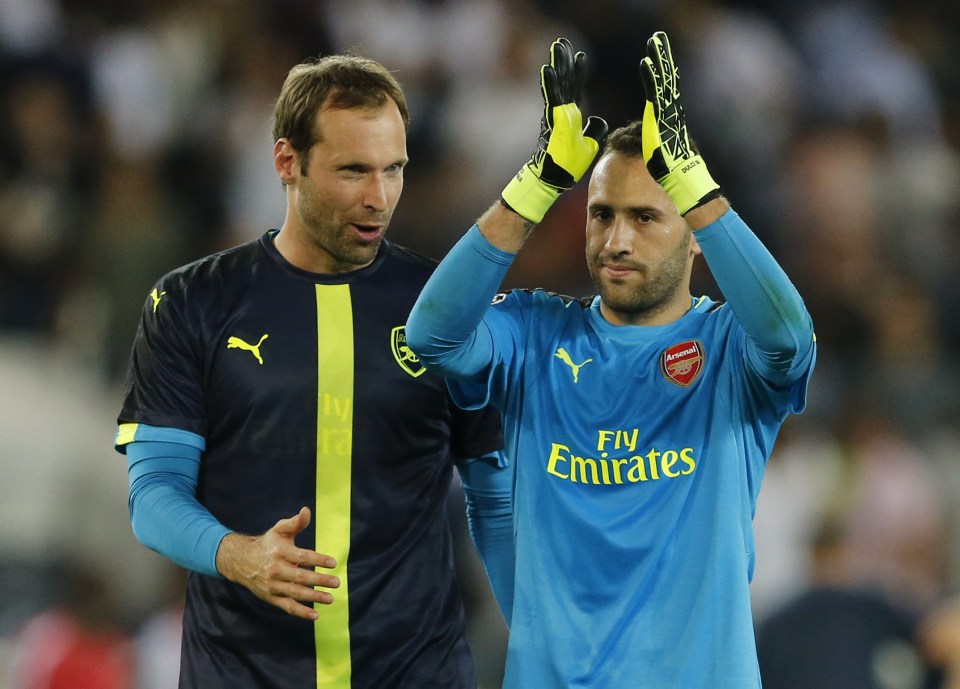 Petr Cech will have to settle for just Premier League action this season