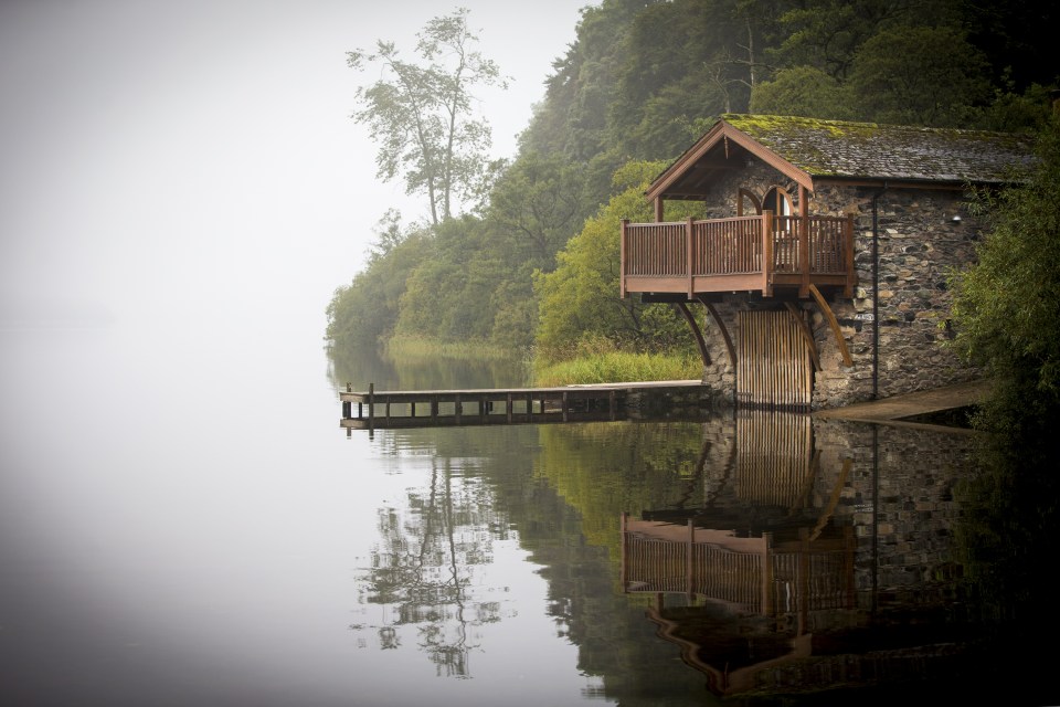  There was a foggy start in Cumbria this morning