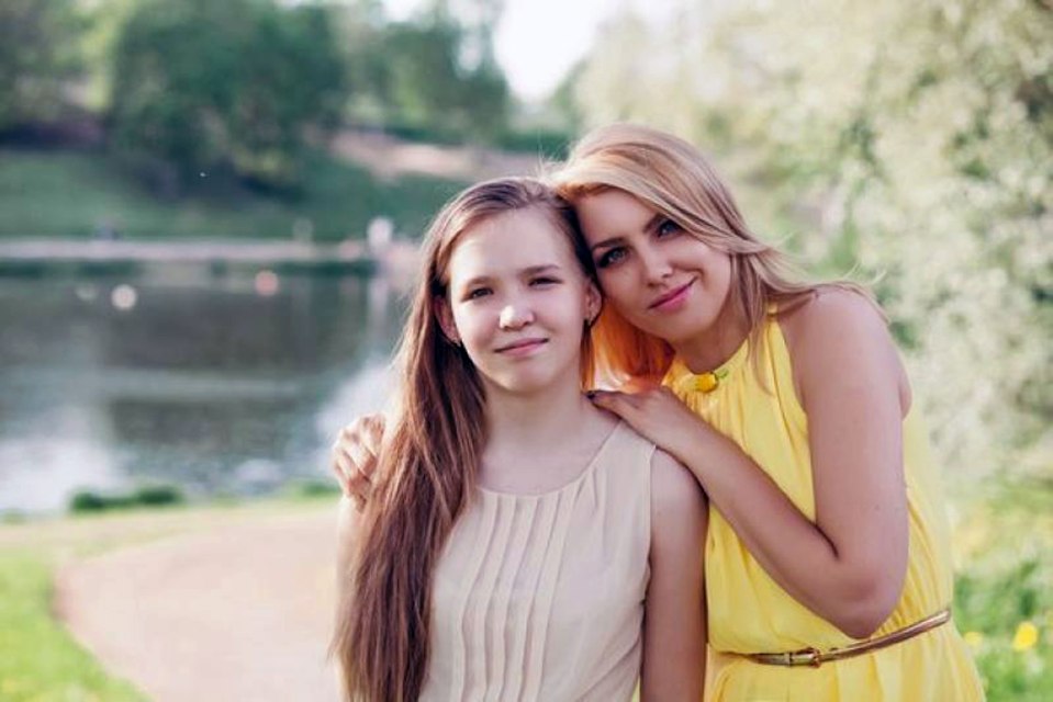 Tragedy ... Irina Vitalieva and her daughter Alisa both perished in the disaster