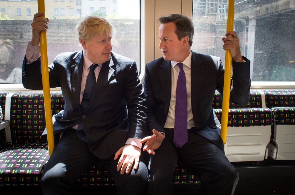  Even Prime Ministers are not safe from his serial spreading as David Cameron found out on the Tube