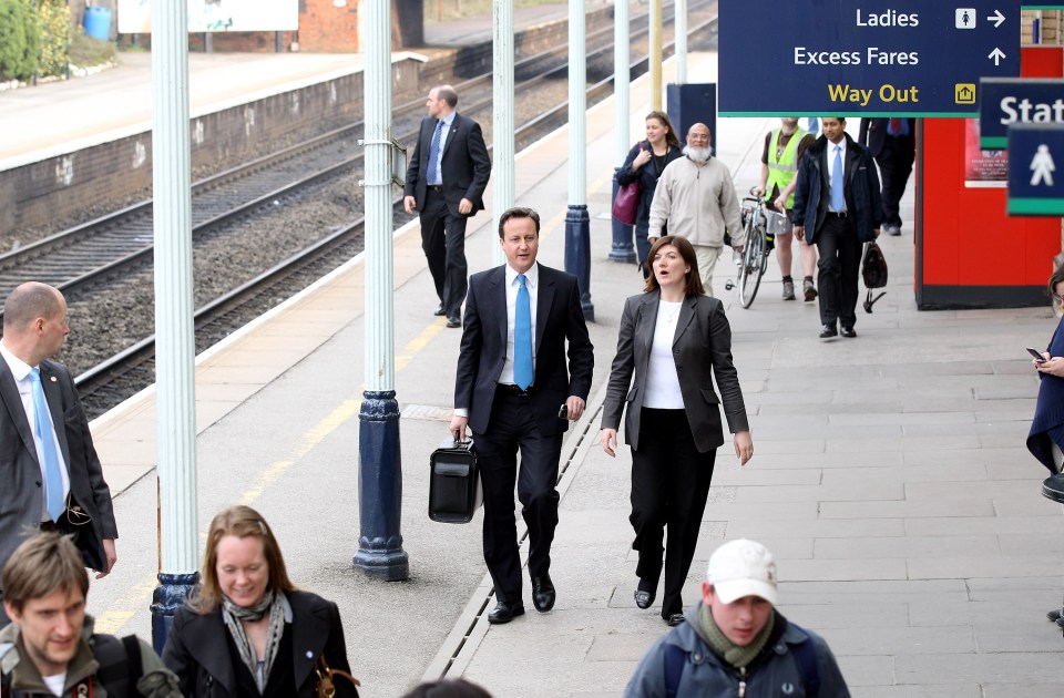 David Cameron and Nicky Morgan