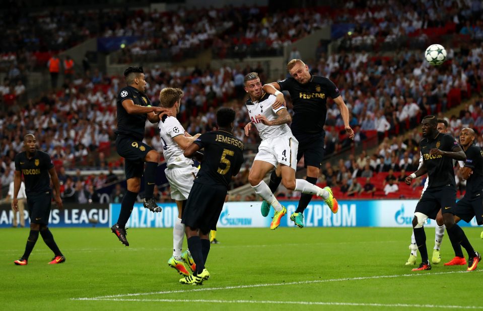 Toby Alderweireld pulled one back for Spurs but they couldn't find an equaliser