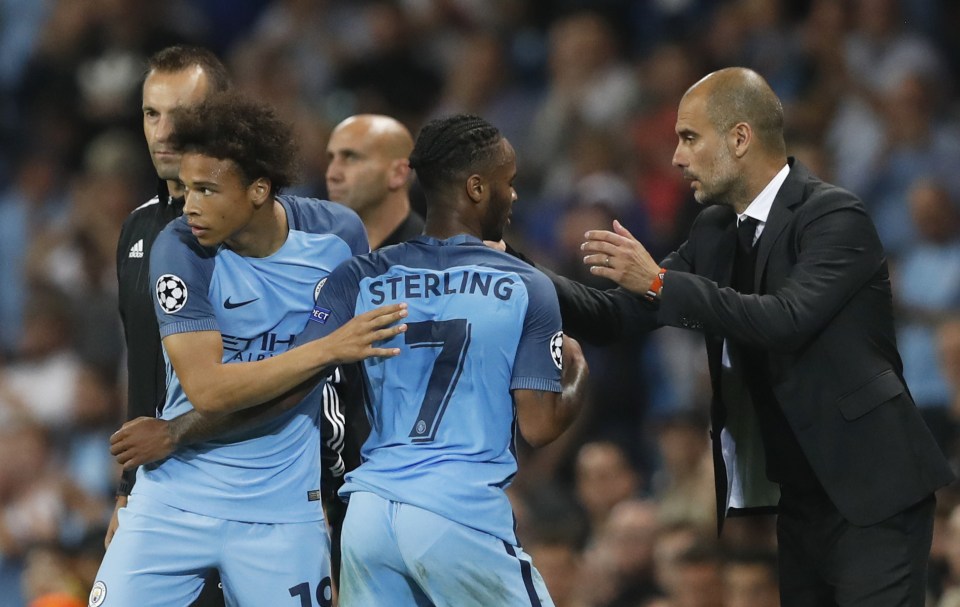 Pep Guardiola has brought the best out of Sterling