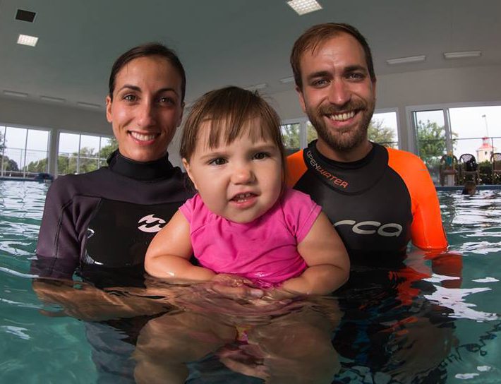  The couple say the method is "revolutionary" and helps kids feel "water confident"