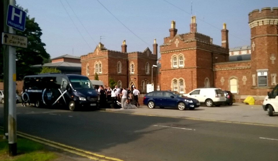 The Ministry of Justice confirmed they were dealing with an "ongoing incident" at the prison earlier but refused to give further details