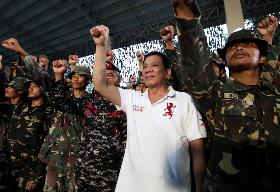  President Rodrigo Duterte has declared a brutal war on drugs in the south east Asian country