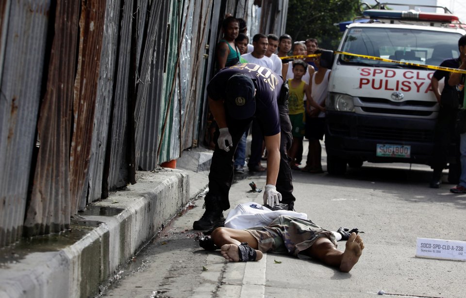  Some 3,000 suspected pushers have been massacred in the president's brutal war on drugs