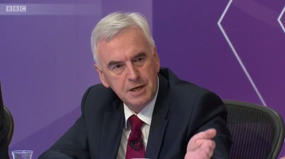 The Shadow Chancellor labelled Mr Campbell a "f***ing a***hole" behind the scenes