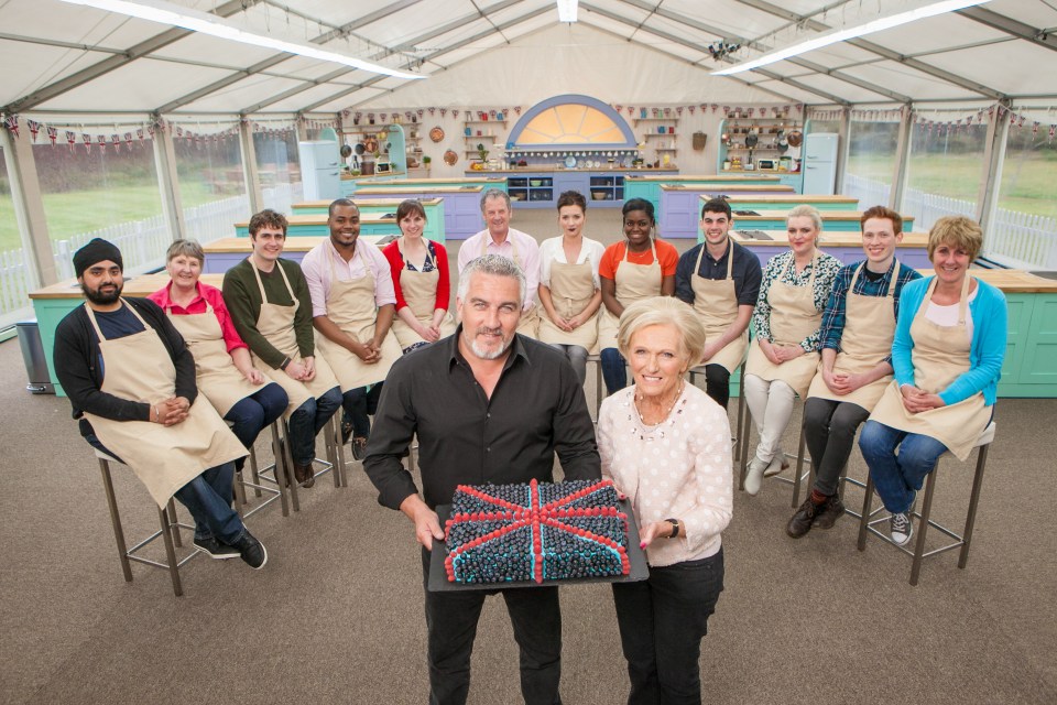  Paul and Mary in the famous Great British Bake Off tent