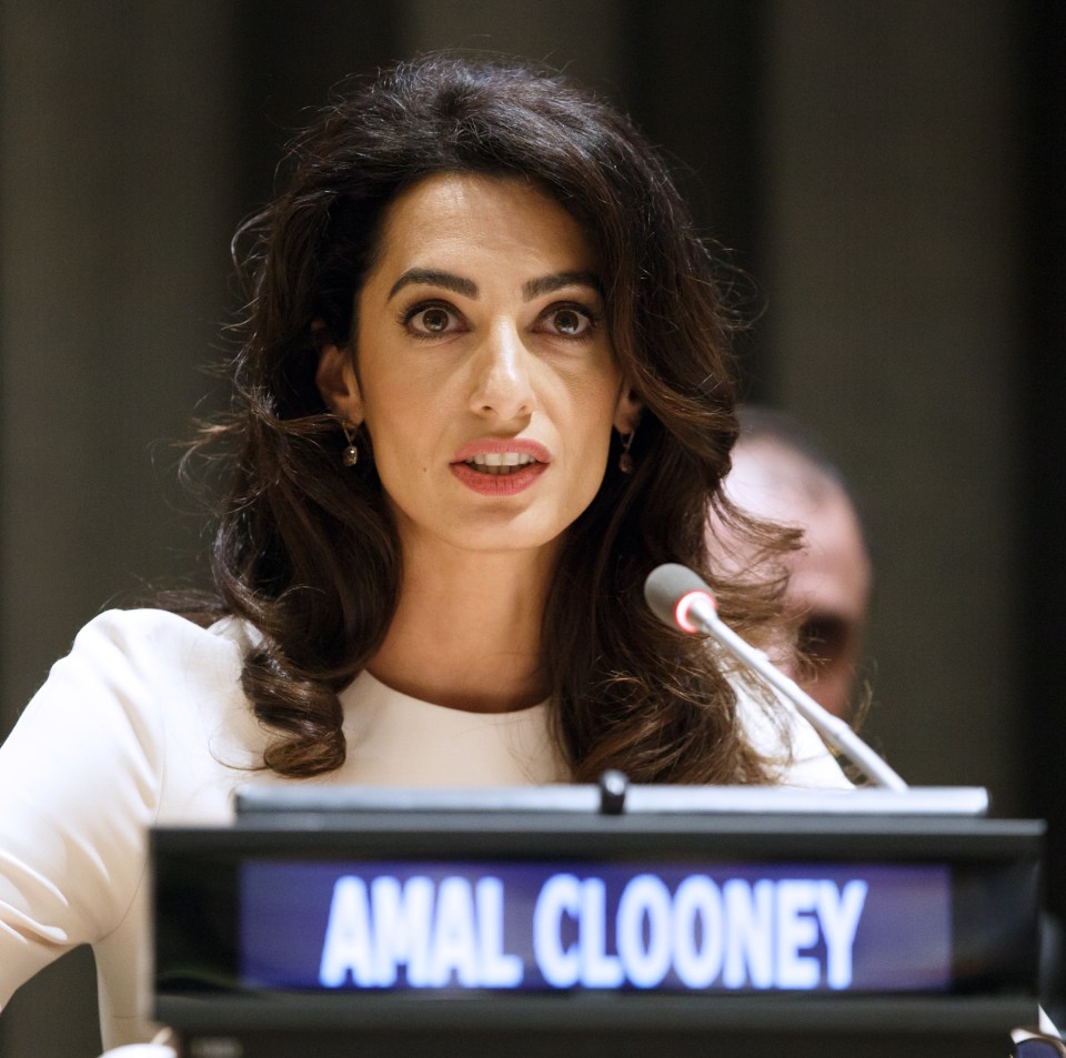  Clooney called for more to be done to support refugees, having listened to the women's stories herself