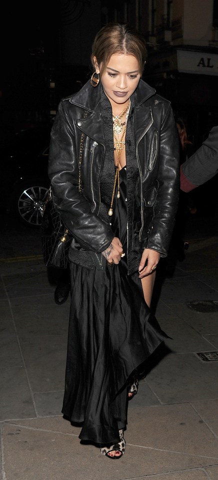 Night of a thousand stars ... Rita Ora was one of many celebs to join Kate on the guest-list for the gltzy night