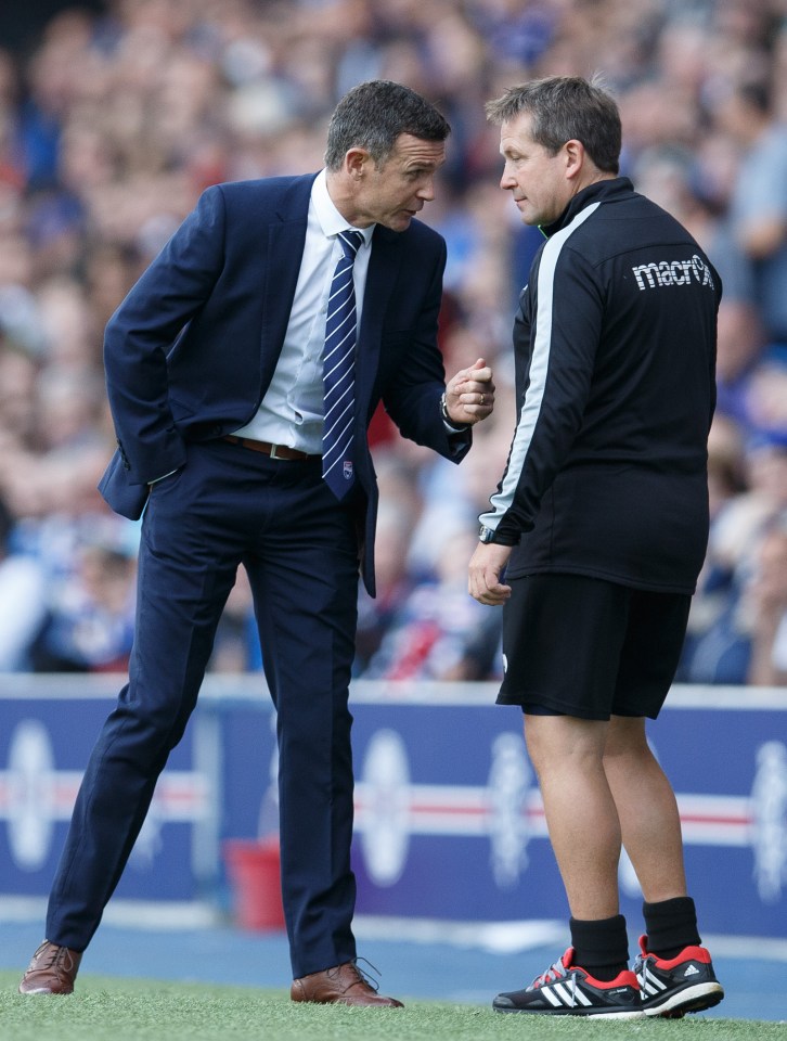 Ross County boss Jim McIntyre was delighted with the gritty performance of his side