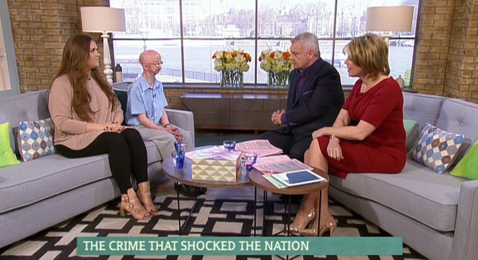  Ms Barber travelled with Katie to London for an appearance on This Morning