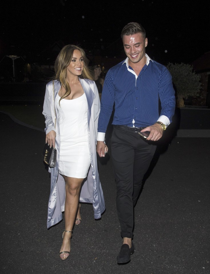  Only this week she was snapped holding hands with her ex-boyfriend Jordan Wright