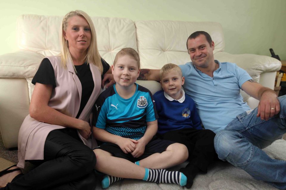 Callum Hall was heart-breakingly diagnosed with leukaemia two months ago