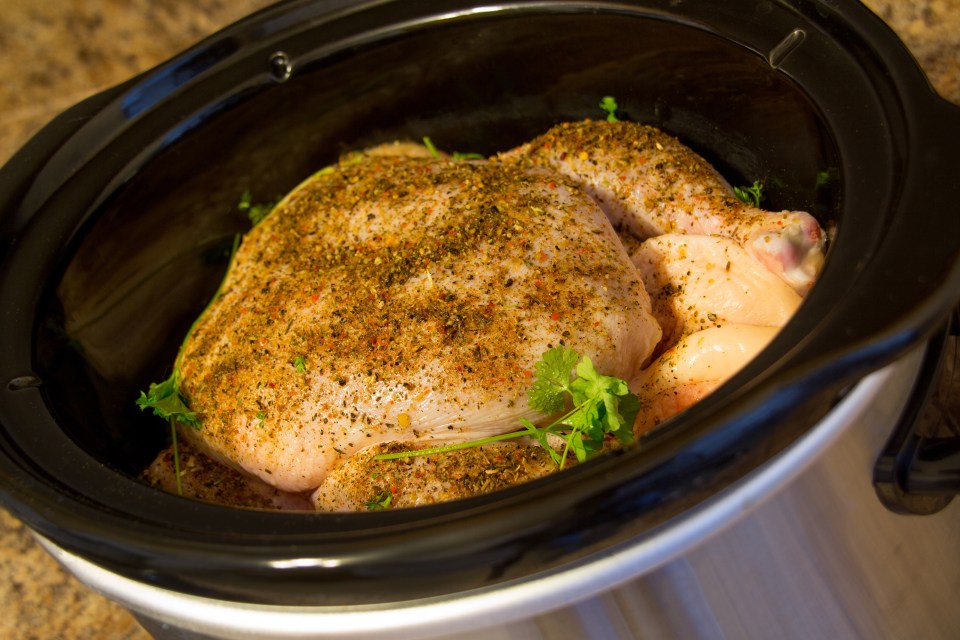  Cook the chicken on low for seven or eight hours if you prefer