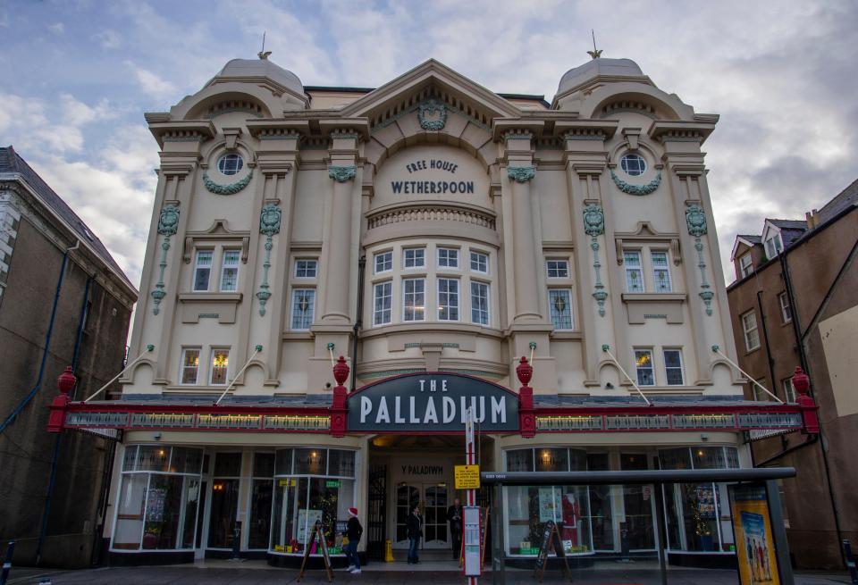  This former cinema building in Llandudno is an unusual setting for a pint