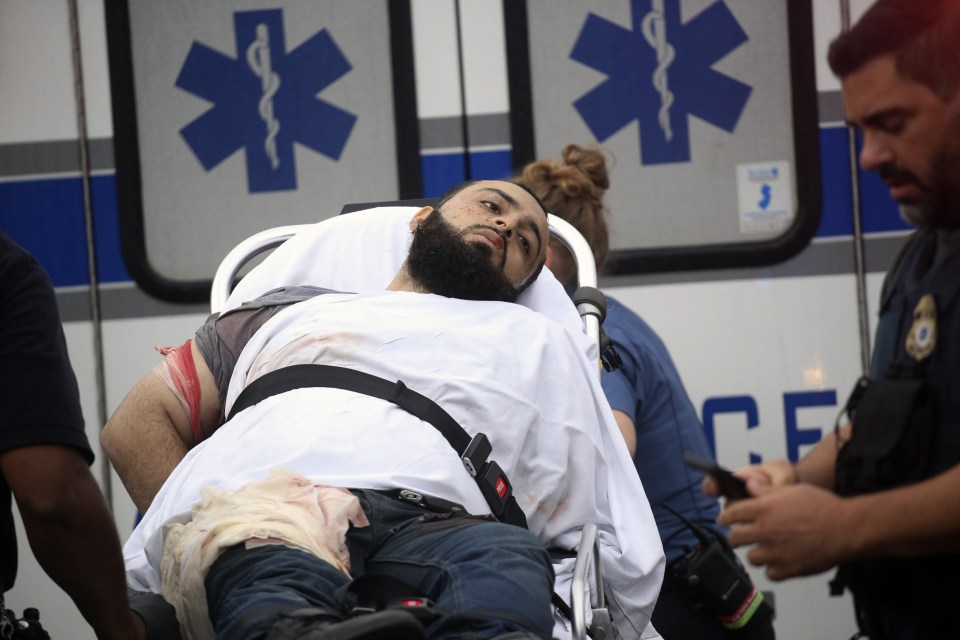  'Death to oppression' . . . New York bomb suspect remains in hospital after gun battle with cops