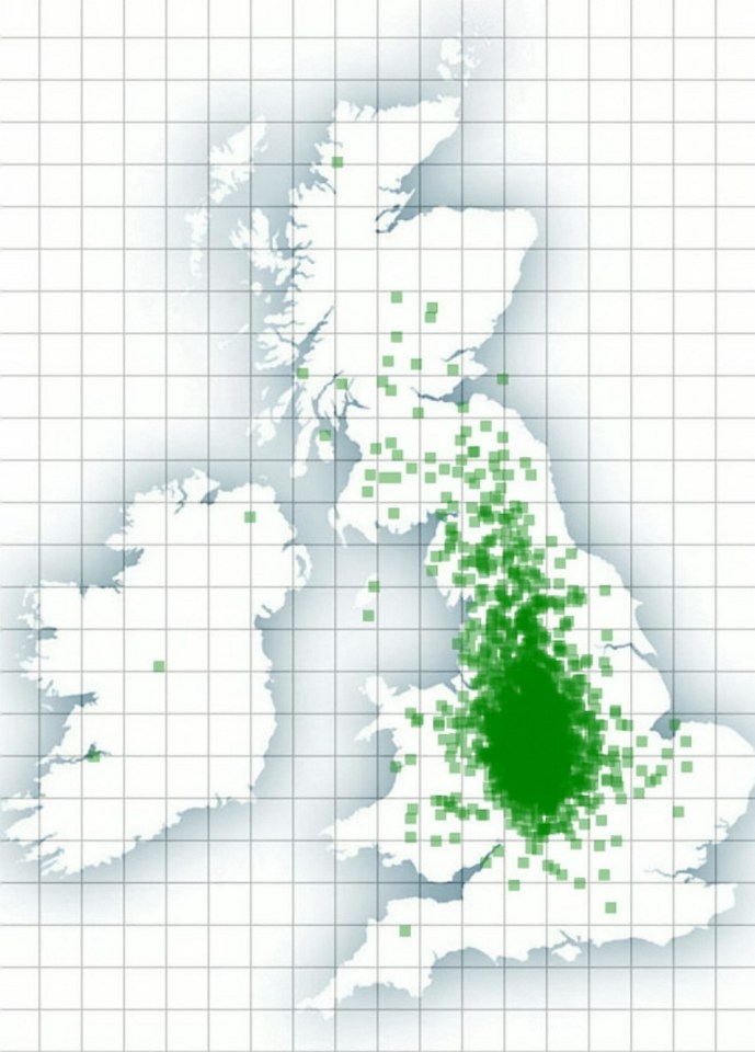  About 85 per cent struggled to mark Birmingham on the map according to the new study