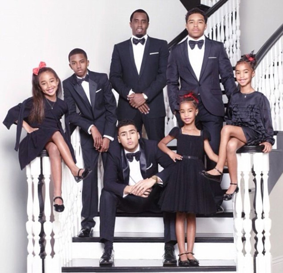  P Diddy has six kids with three different women