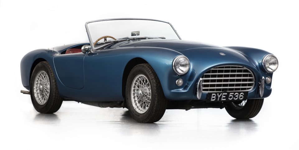  Robert White's classic 1959 AC Ace-Bristol Roadster sold at auction for £254,620