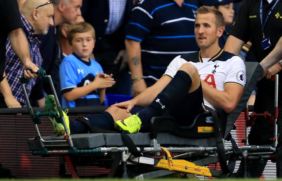 Harry Kane damaged ankle ligaments during Spurs’ 1-0 win over Sunderland last weekend