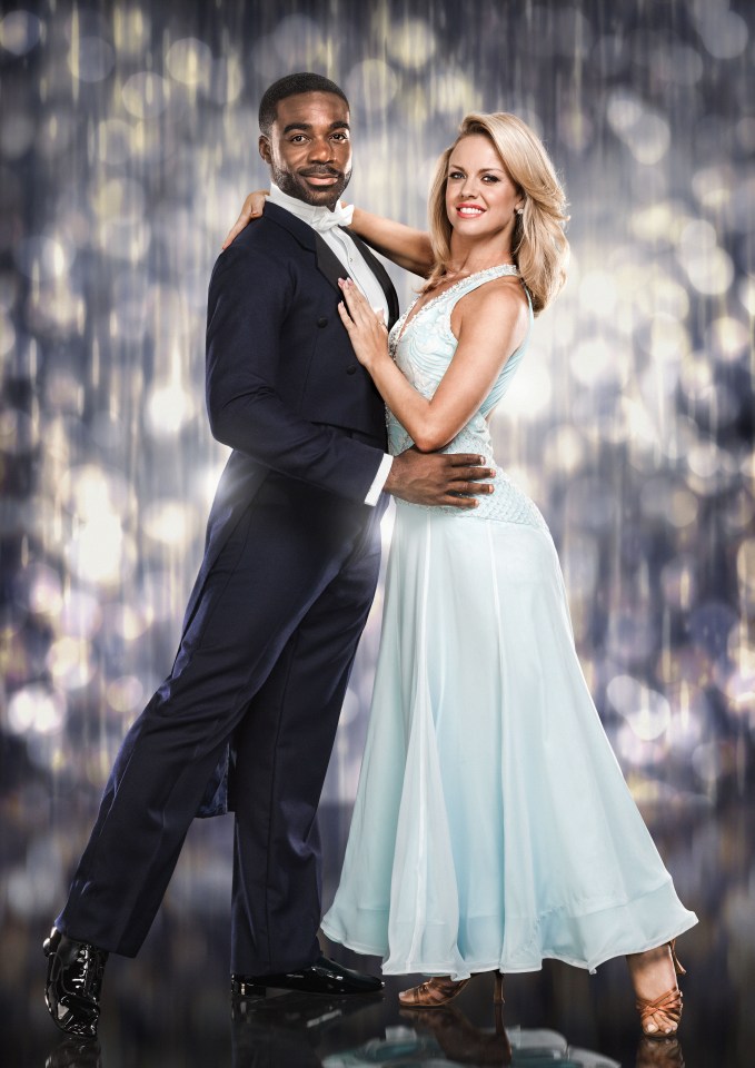  Ore Oduba has been paired with Joanne Clifton