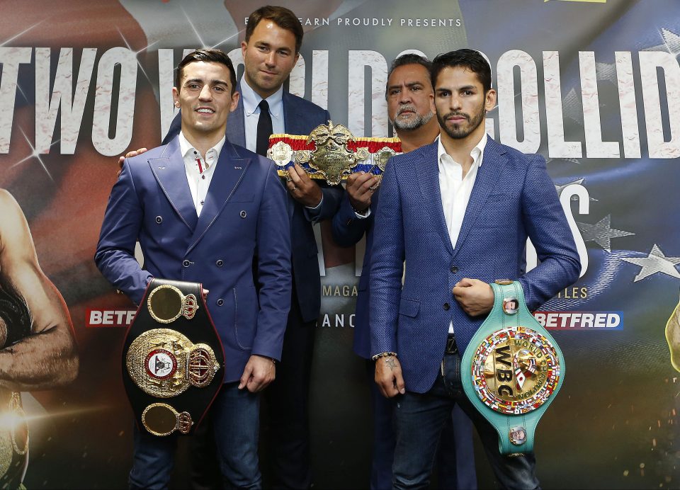  Linares and Crolla go toe-to-toe at Manchester Arena on Saturday