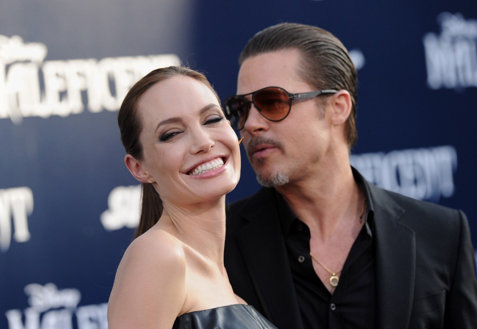  Brad Pitt and Angelina announced yesterday they were getting divorced