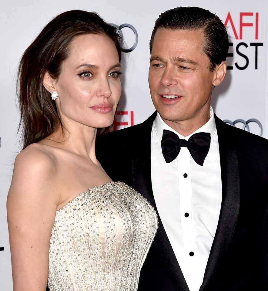  Angelina filed for divorce from Brad on Monday