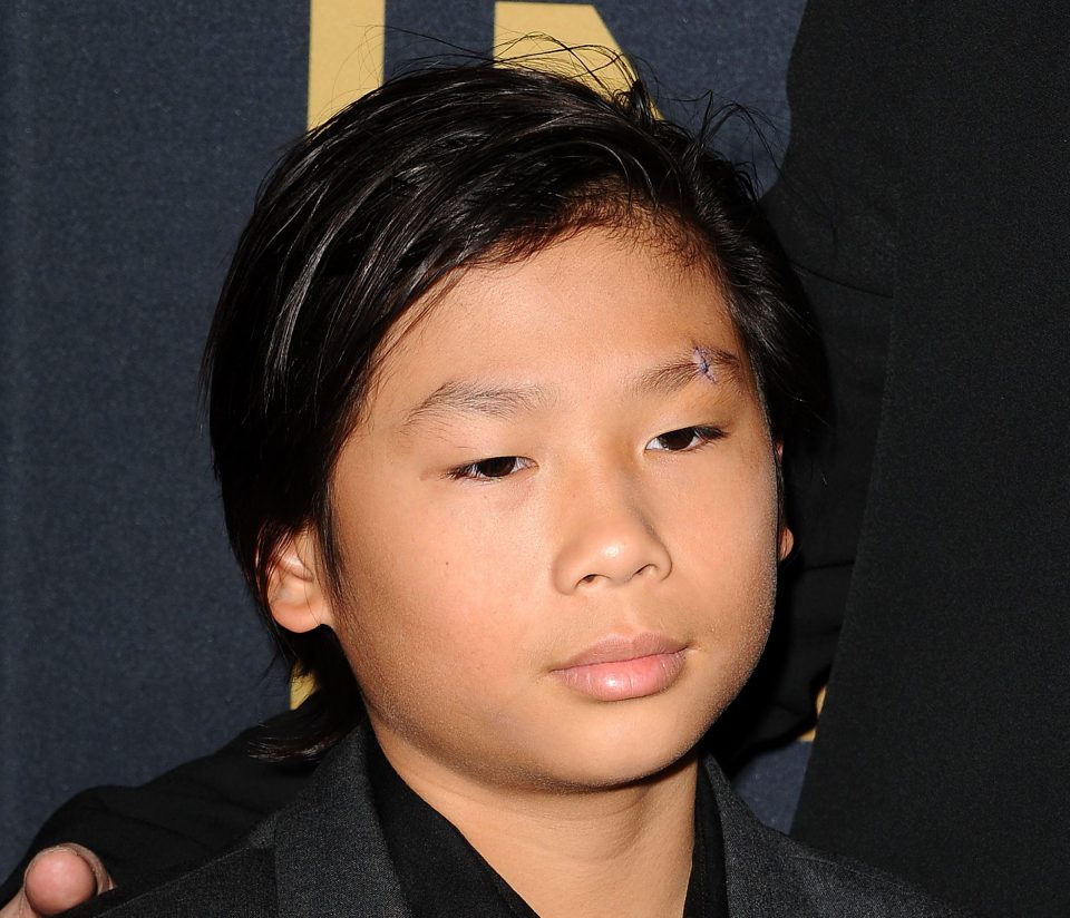 Pax Thien Jolie-Pitt attends the premiere of Unbroken on December 15, 2014