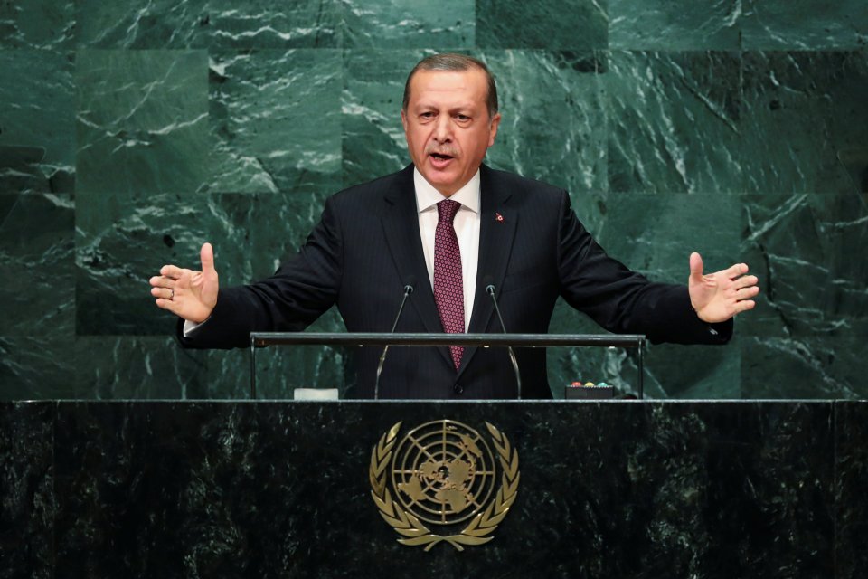 Turkish President Recep Tayyip Erdogan