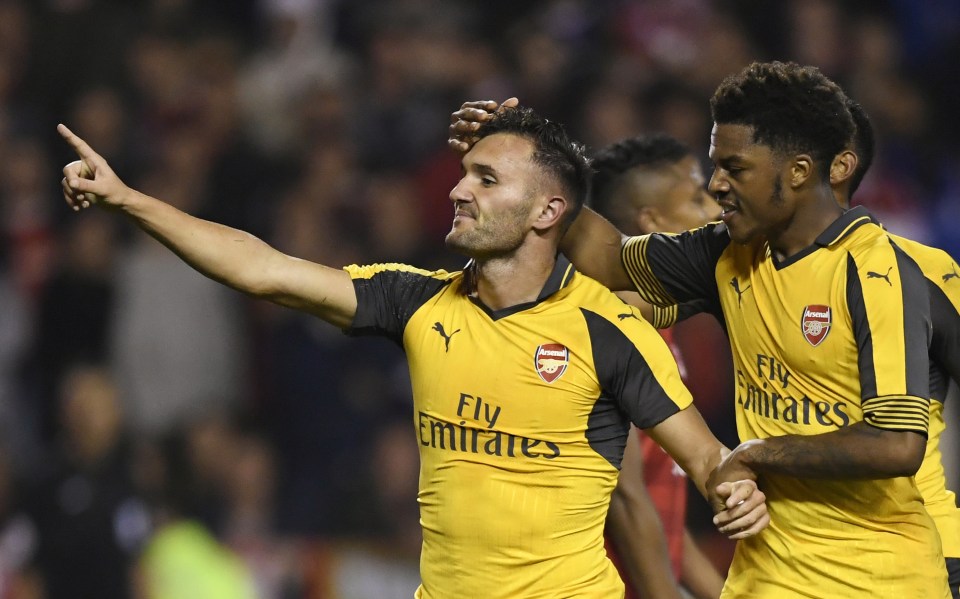 Arsenal eventually signed striker Lucas Perez