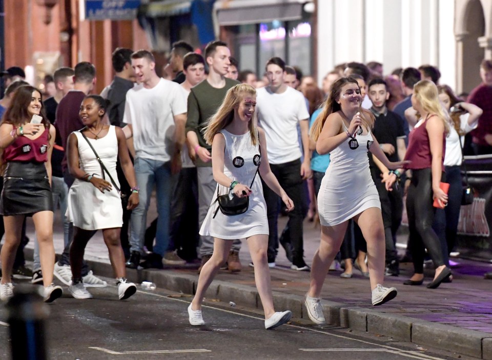  Everyone in this picture still looks relatively fresh-faced as they explore the university town of Portsmouth