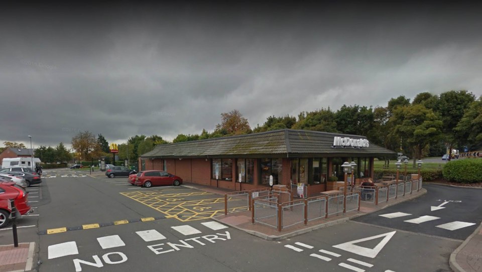  Scottish notes are off the menu at this branch of McDonald's in Sleaford, Lincolnshire