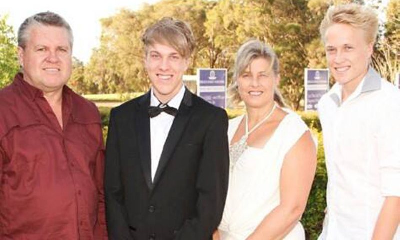  Rick, Josh, Julene and Trent Thorburn (left to right). The foster family of Tiahleigh Palmer all  face charges over her death