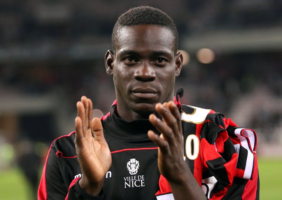 Balotelli could have had a hat-trick but was subbed before a late penalty