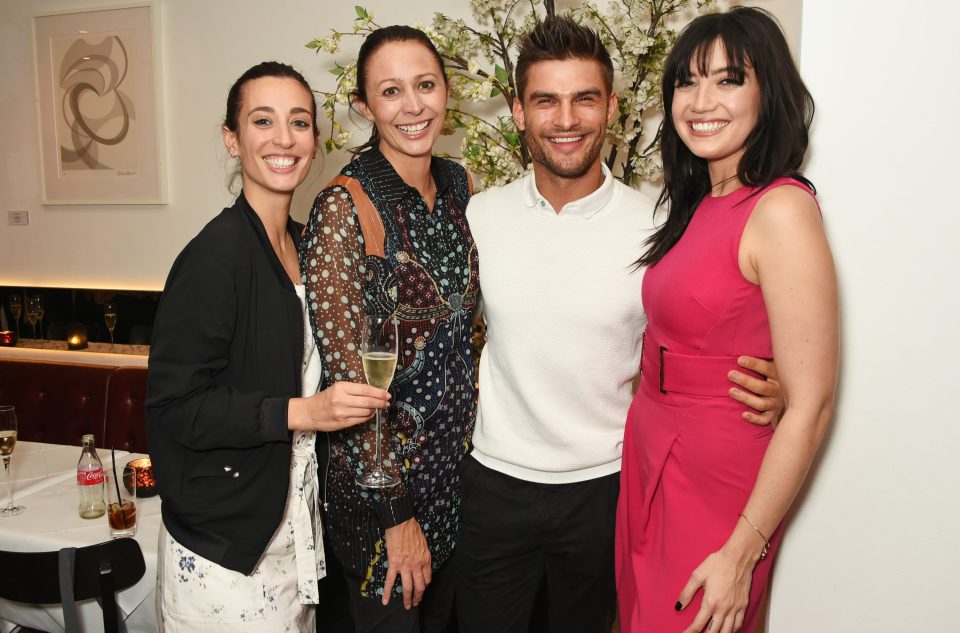  Caroline Rush and Laura Jackson joined the pair at the swanky event