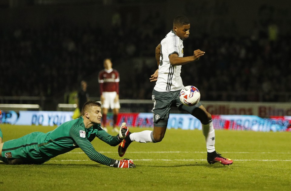 Marcus Rashford must start for Manchester United, says Phil Neville