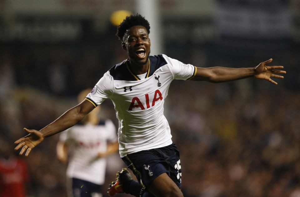  Josh Onomah scored his first goal for Tottenham this season, in the 5-0 EFL Cup win against Gillingham