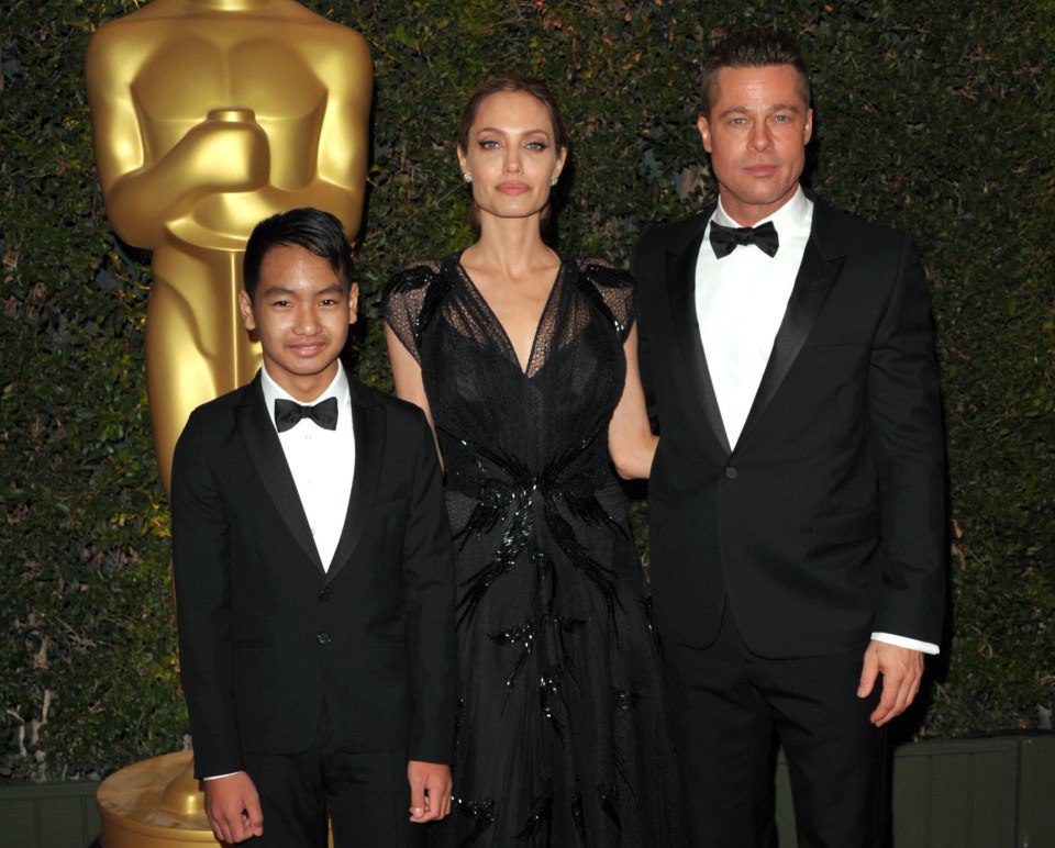 Maddox Jolie-Pitt, Angelina Jolie, Brad Pitt