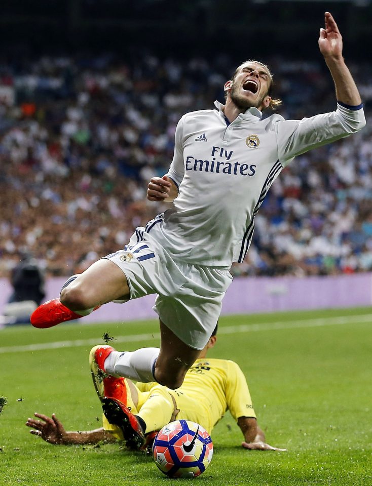  Gareth Bale did not have the best of games against Villareal