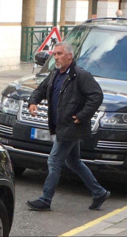  Paul arrives at Channel 4 offices to discuss a new deal